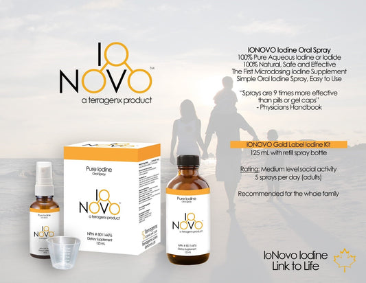 IONOVO Gold Label lodine 125 ml Kit